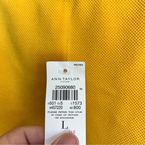 NWT Ann Taylor Golden Blouse - Picture 3 of 4